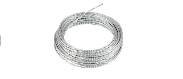 مرکز خرید سیم بکسل افشان 7*7 فولادی